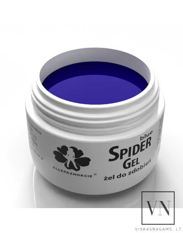 SPIDER spalvotas gelis BLUE