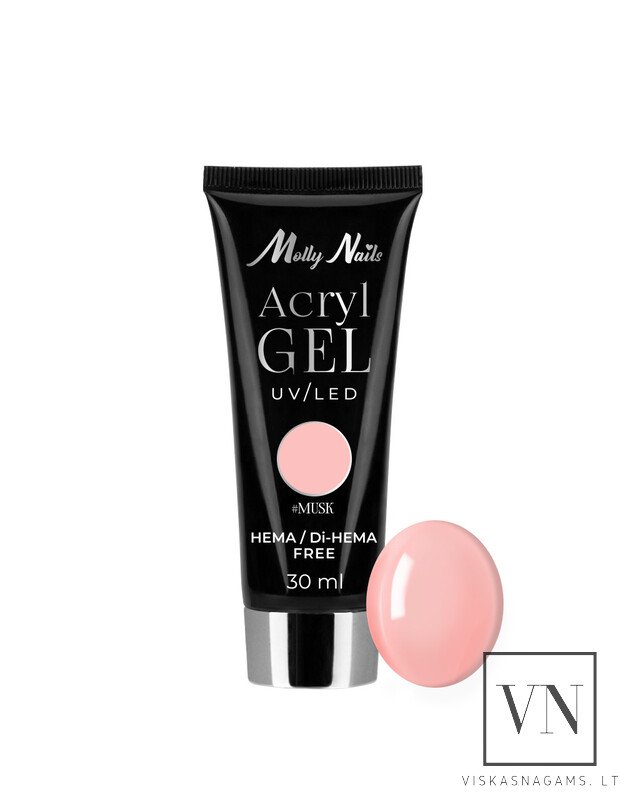 MOLLY NAILS ACRYLGEL polygelis MUSK, 30ml