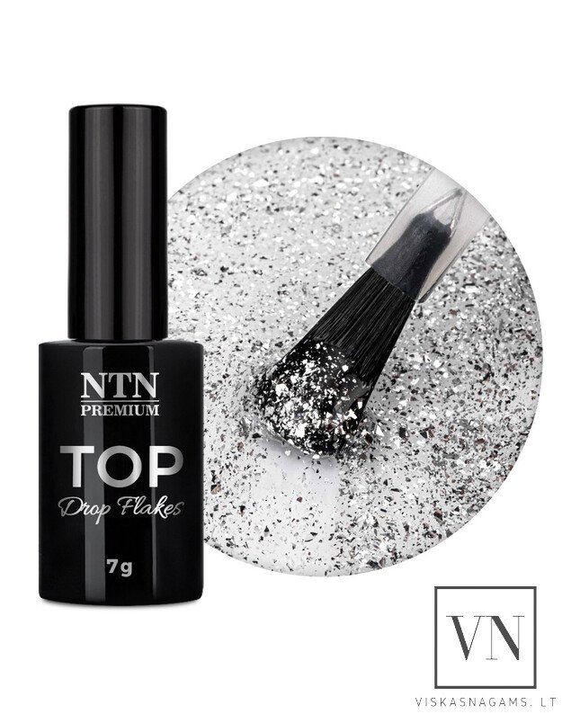 NTN TOP DROP FLAKES viršutinis sluoksnis SILVER, 5g