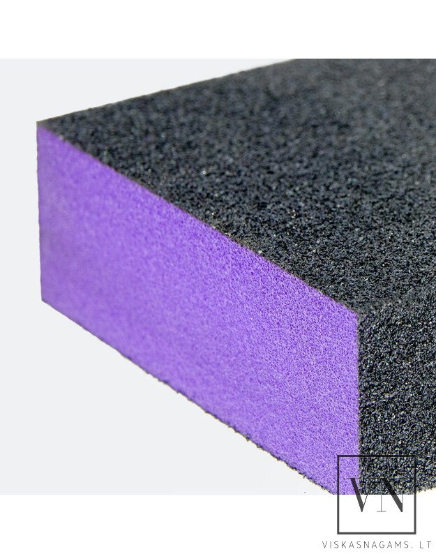 Dildė pedikiūrui PURPLE BLOCK