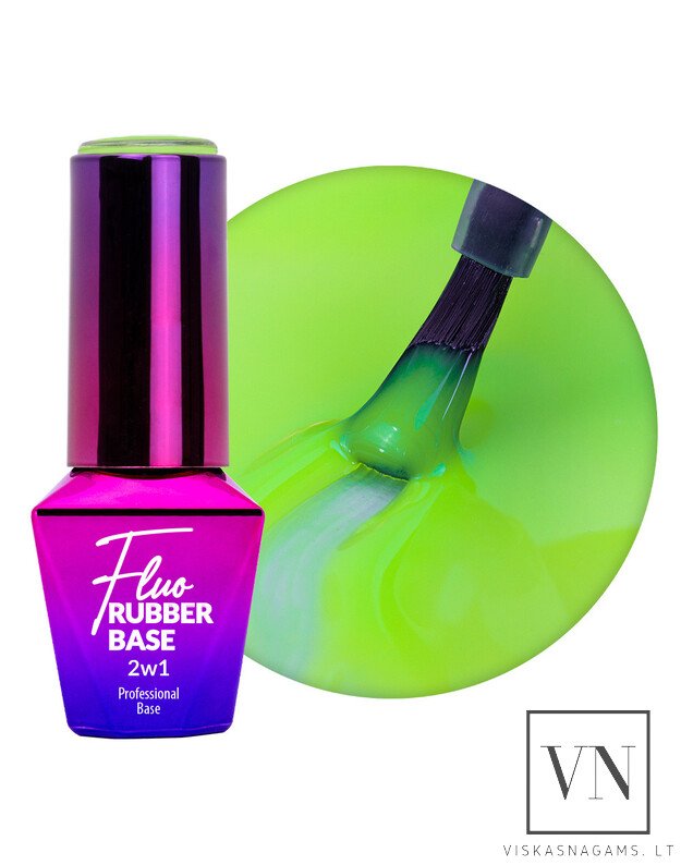 FLUO RUBBER MOJITO neoninė bazė, 10g