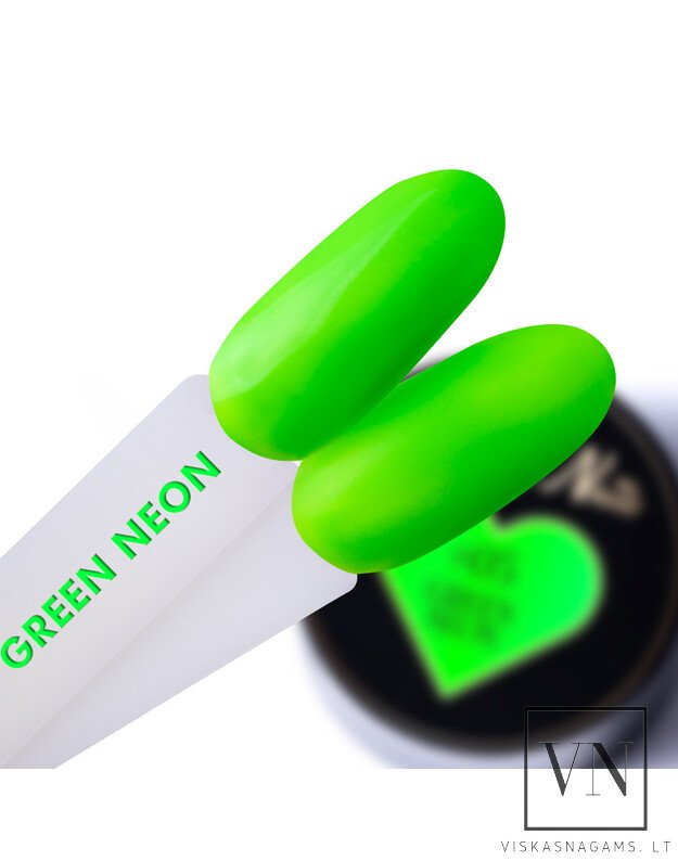 PROART dekoravimo pasta GREEN NEON, Nr.05