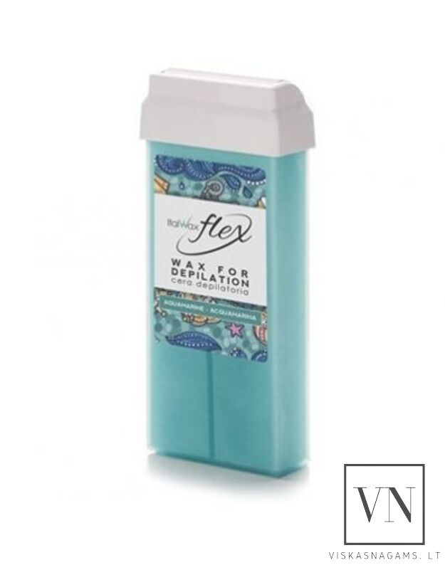 ItalWax kasetinis vaškas Aquamarine Flex, 100ml